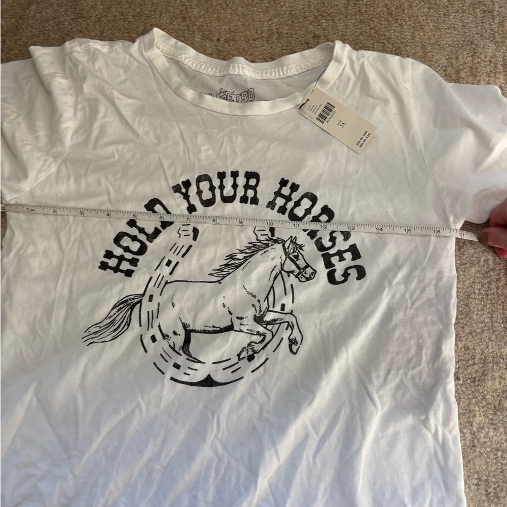 Anthropologie “Hold Your Horses” Tee - Picture 4 of 4